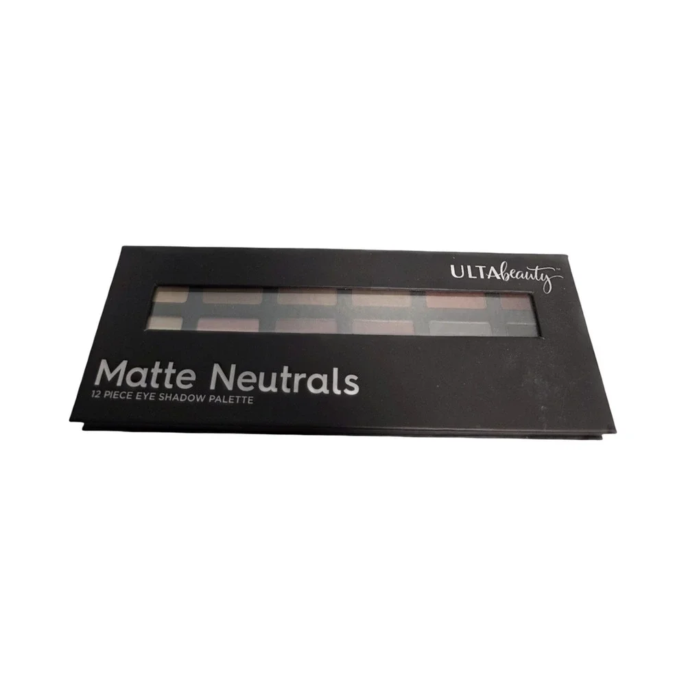 Ulta Beauty Matte Neutrals 12 Piece Eye Shadow Palette Warm & Cool Tones New